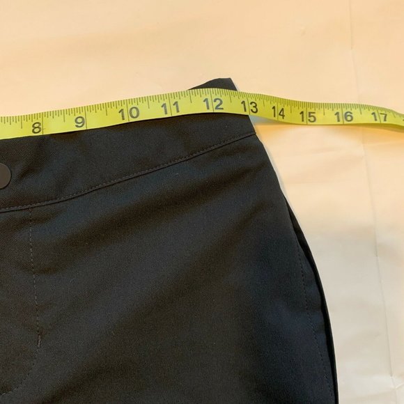 Nike Hypershield Waterproof Golf Pants Womens XS Rain Lined Ankle Zip Black NEW - Picture 10 of 12